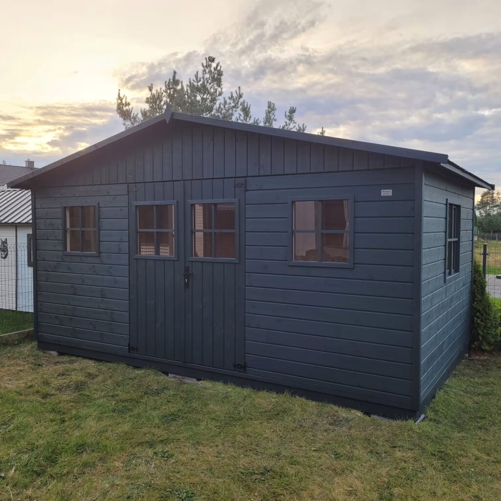 Drewniany domek ogrodowy Classic 6 drewniane domki ogrodowe