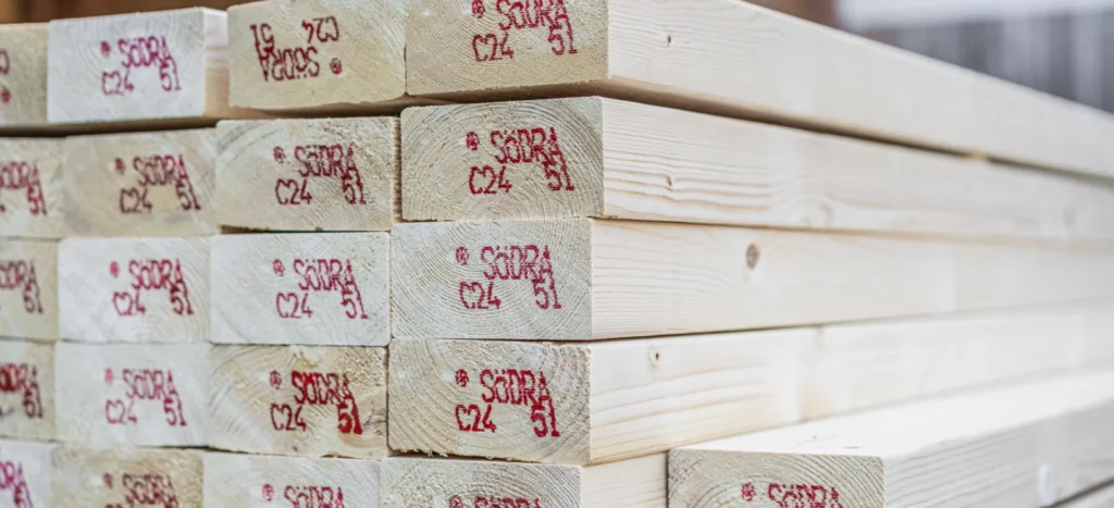 drewniane domki ogrodowe - drewno konstrukcyjne C24